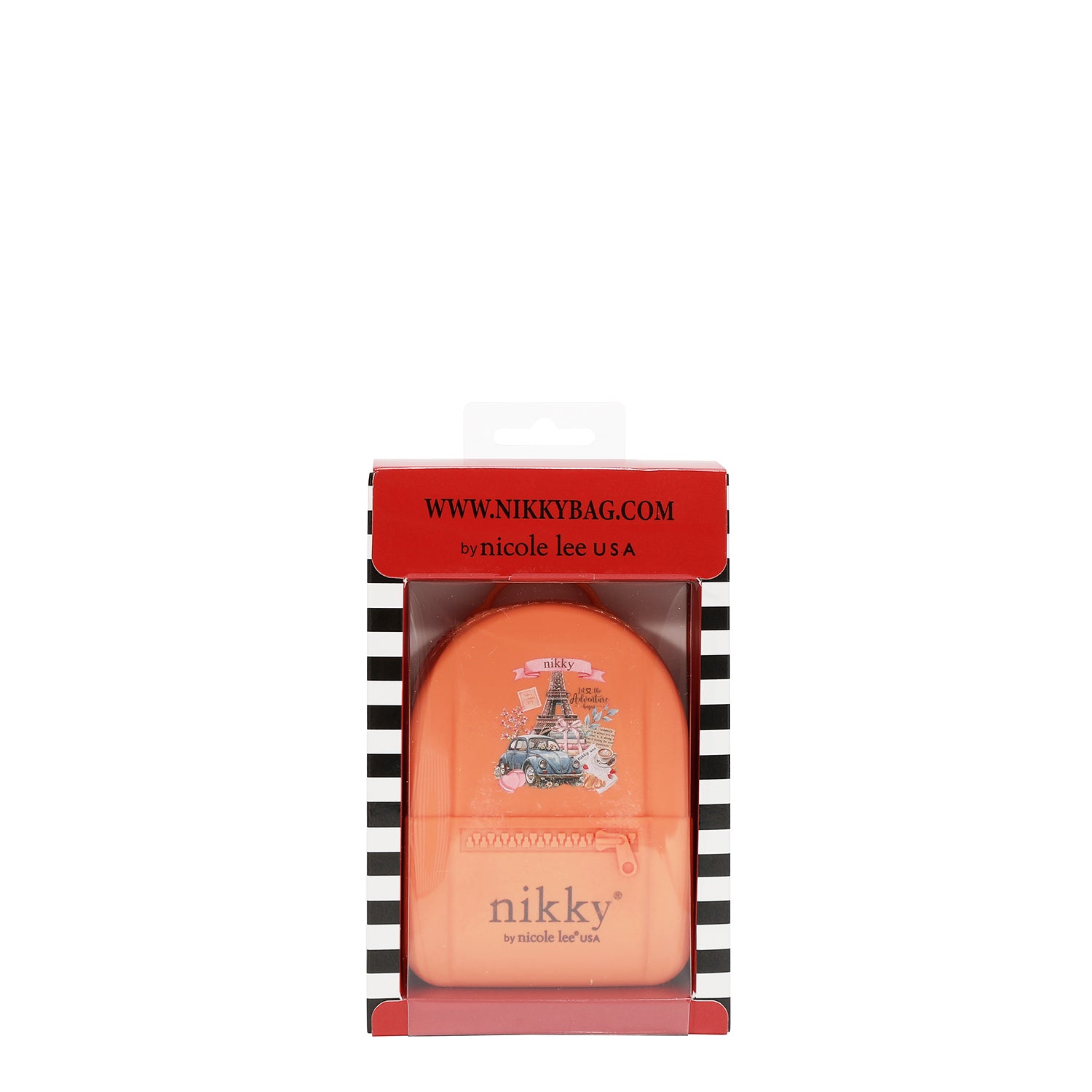 MINI BACKPACK PURSE (CHASING DREAMS - SALMON)