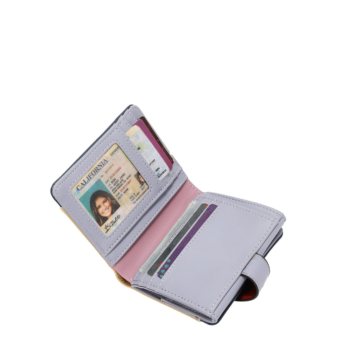 CARTERA COMPACTA CON BOTON DE CORAZON (TU RECUERDO)