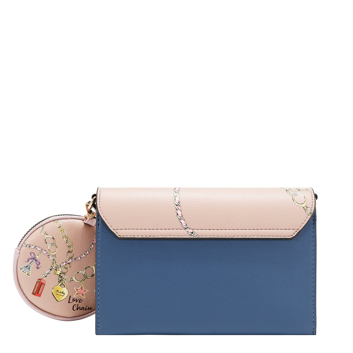 BORSA A TRACOLLA IN 2 PEZZI ( CATENA DELL'AMORE)