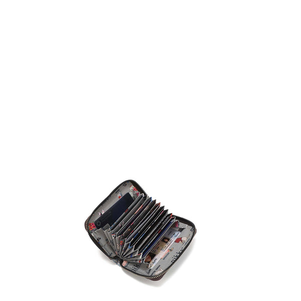 ACCORDION CARD HOLDER WITH ZIPPER <tc>STEP BY STEP</tc>