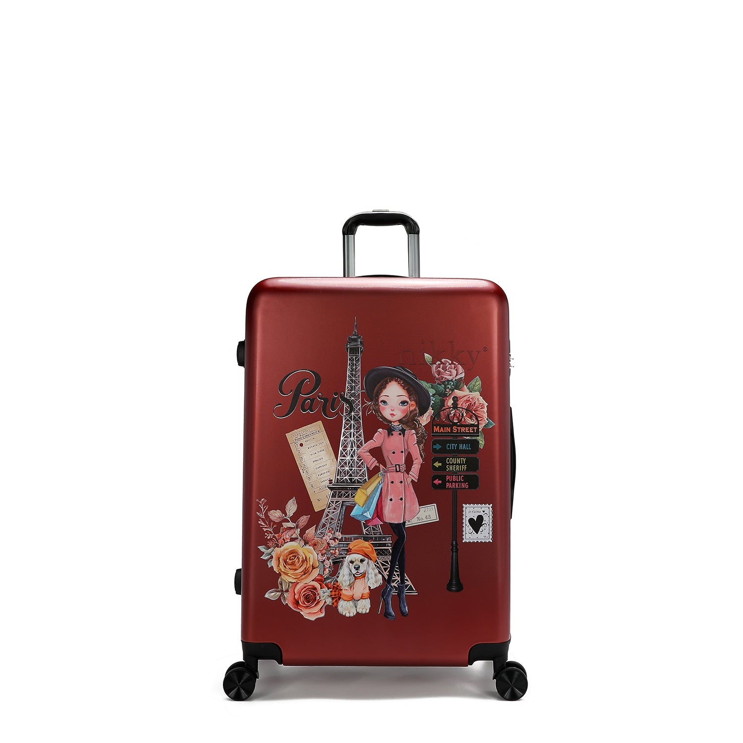 SET OF 3 RIGID SUITCASES (<tc><tc>Emily Goes Paris</tc></tc>)