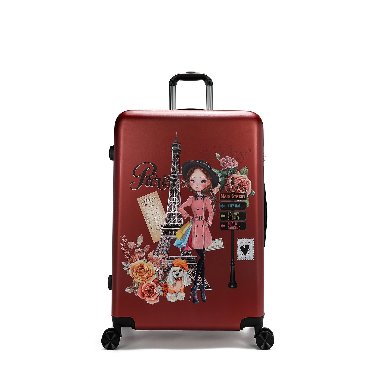 SET OF 3 RIGID SUITCASES (<tc><tc>Emily Goes Paris</tc></tc>)