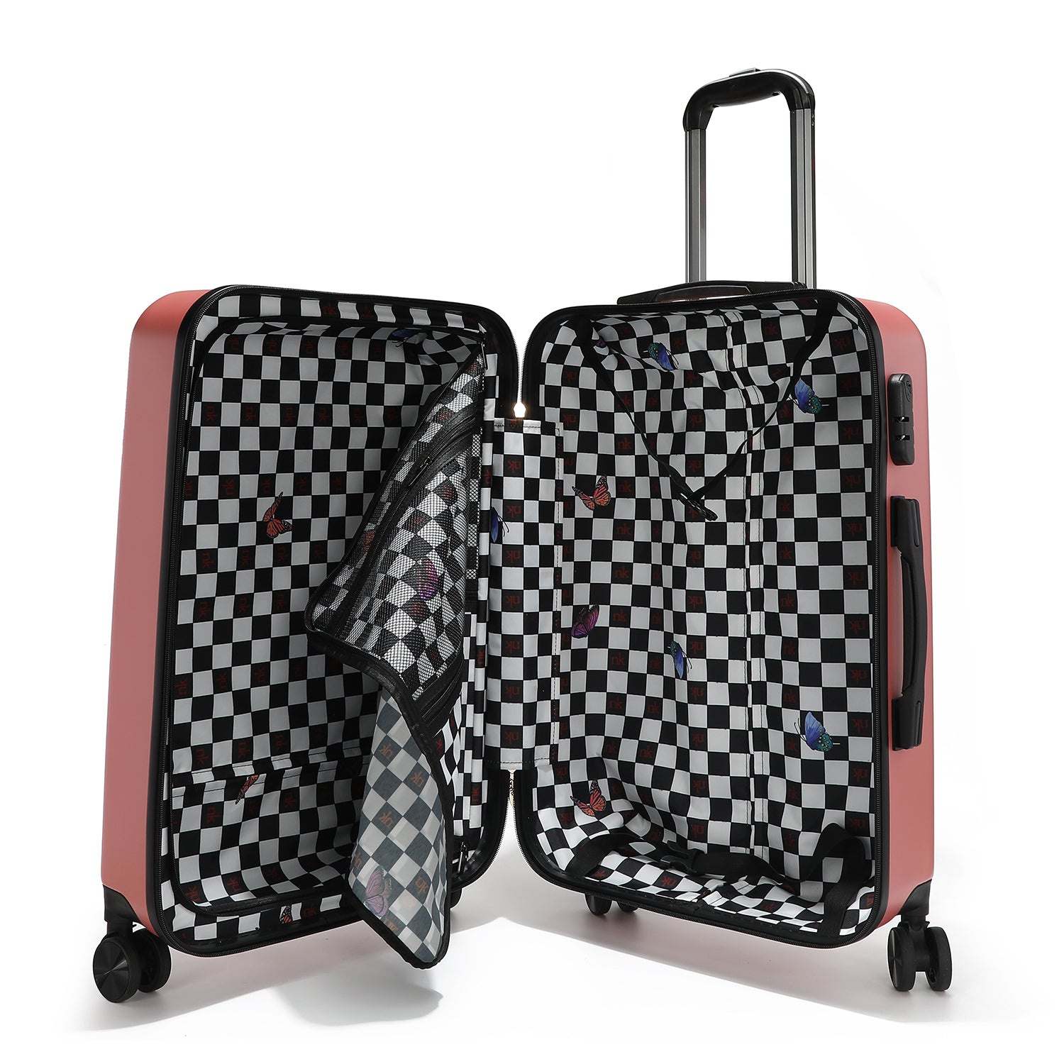 SET DI 2 VALIGIE IN PLASTICA ABS <tc>EMILY GOES PARIS</tc>