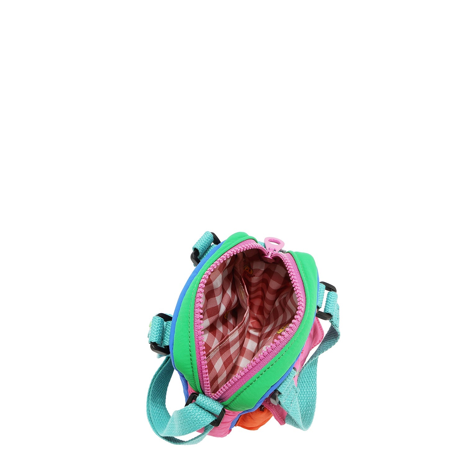 BANDOLERA DE NYLON MULTICOLOR