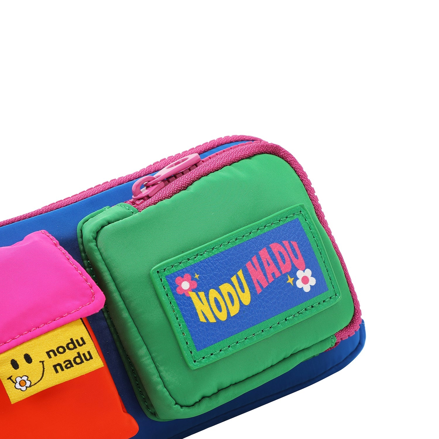 ESTUCHE NECESER DE NYLON MULTICOLOR