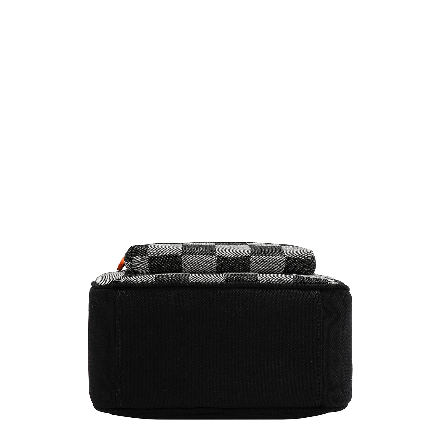 MOCHILA DE CUADROS CORDY (NEGRO)