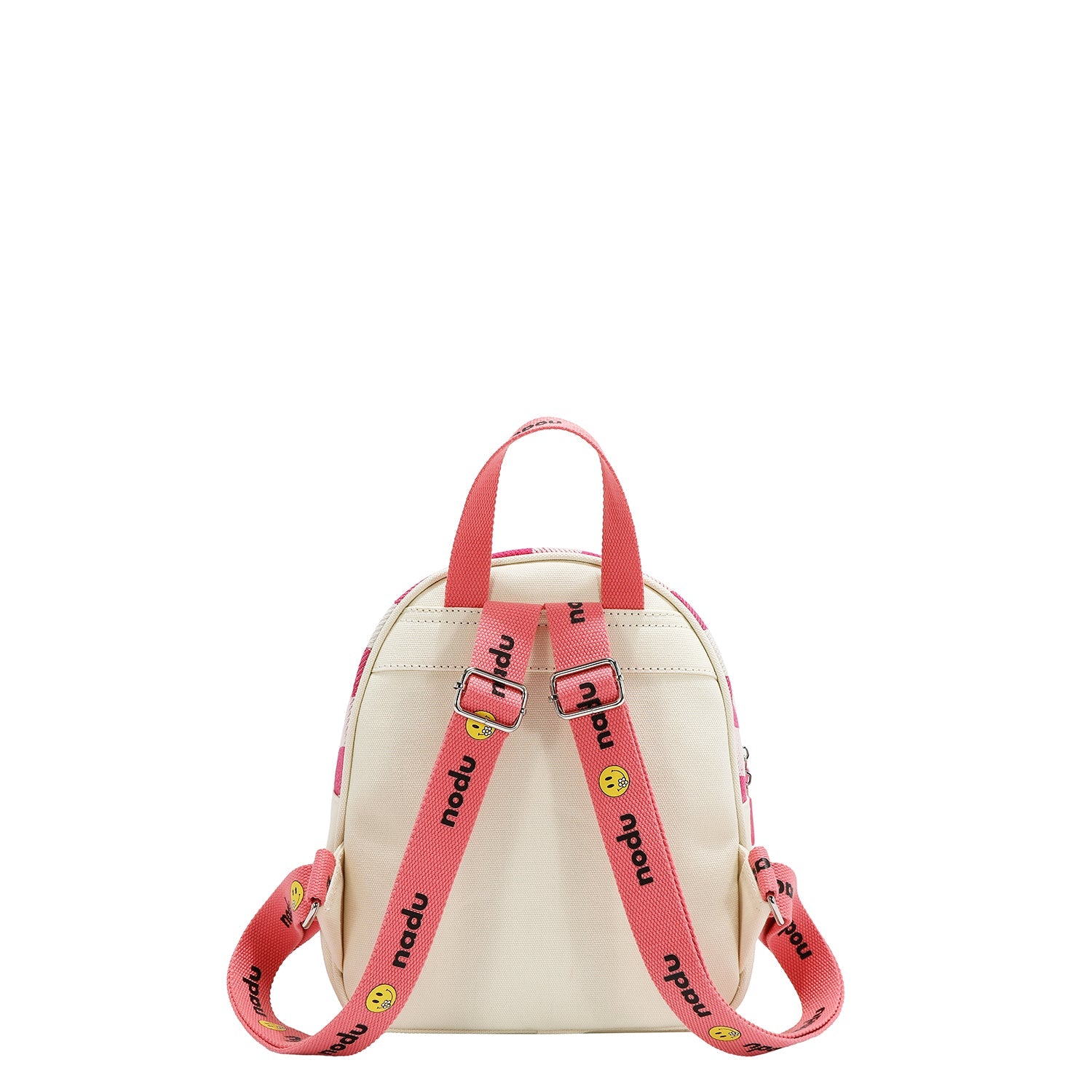 MOCHILA DE CUADROS CORDY (ROSA)