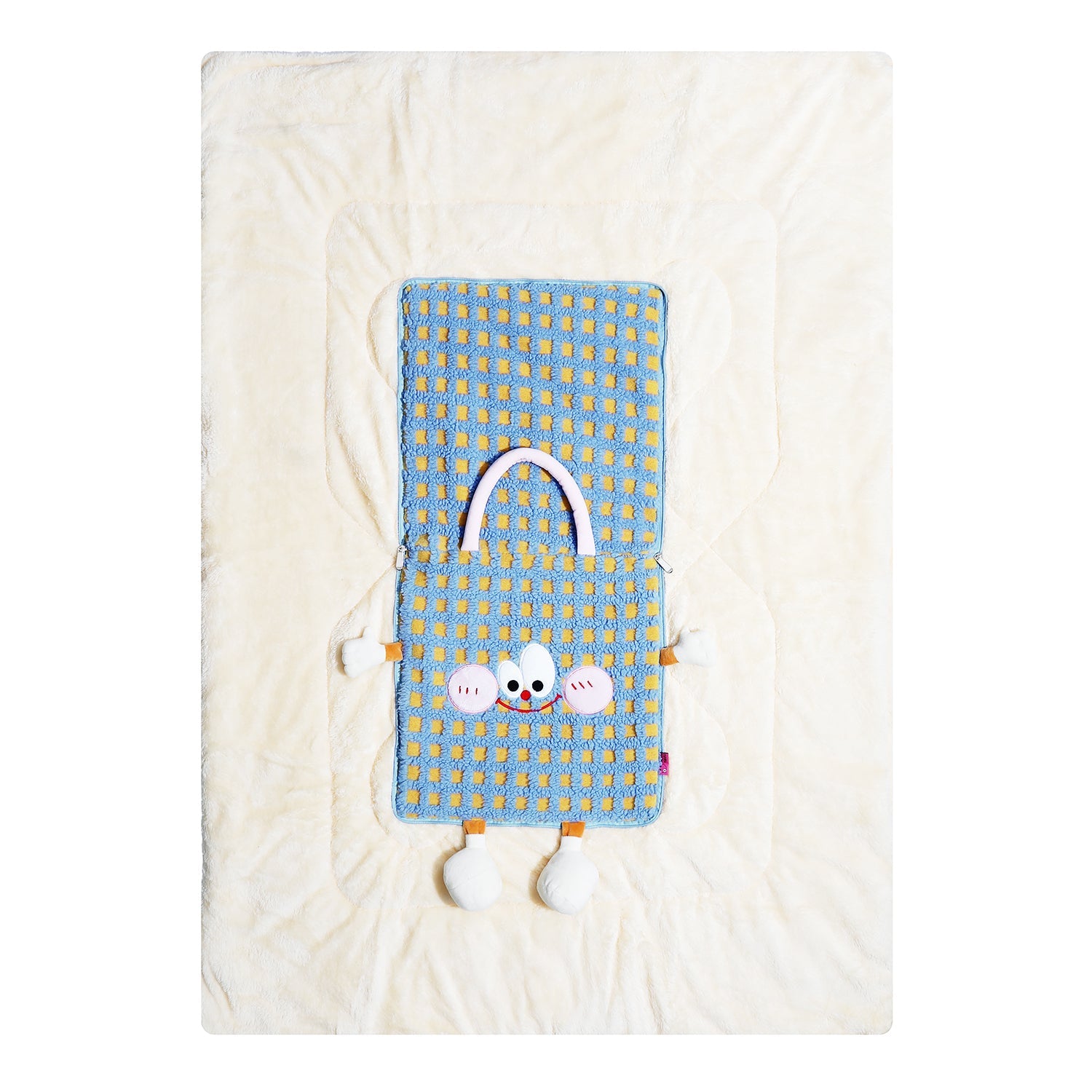 PALSY BLANKET/PILLOW (BLUE)