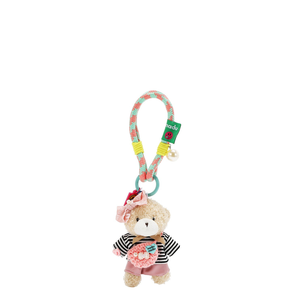 CHARM CITA EN ROSA "OSO BELLA"