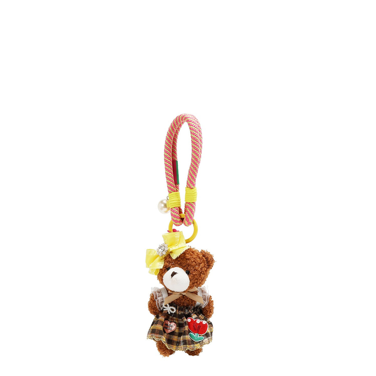 CHARM VESTIDO DE CUADROS "OSO LULU"