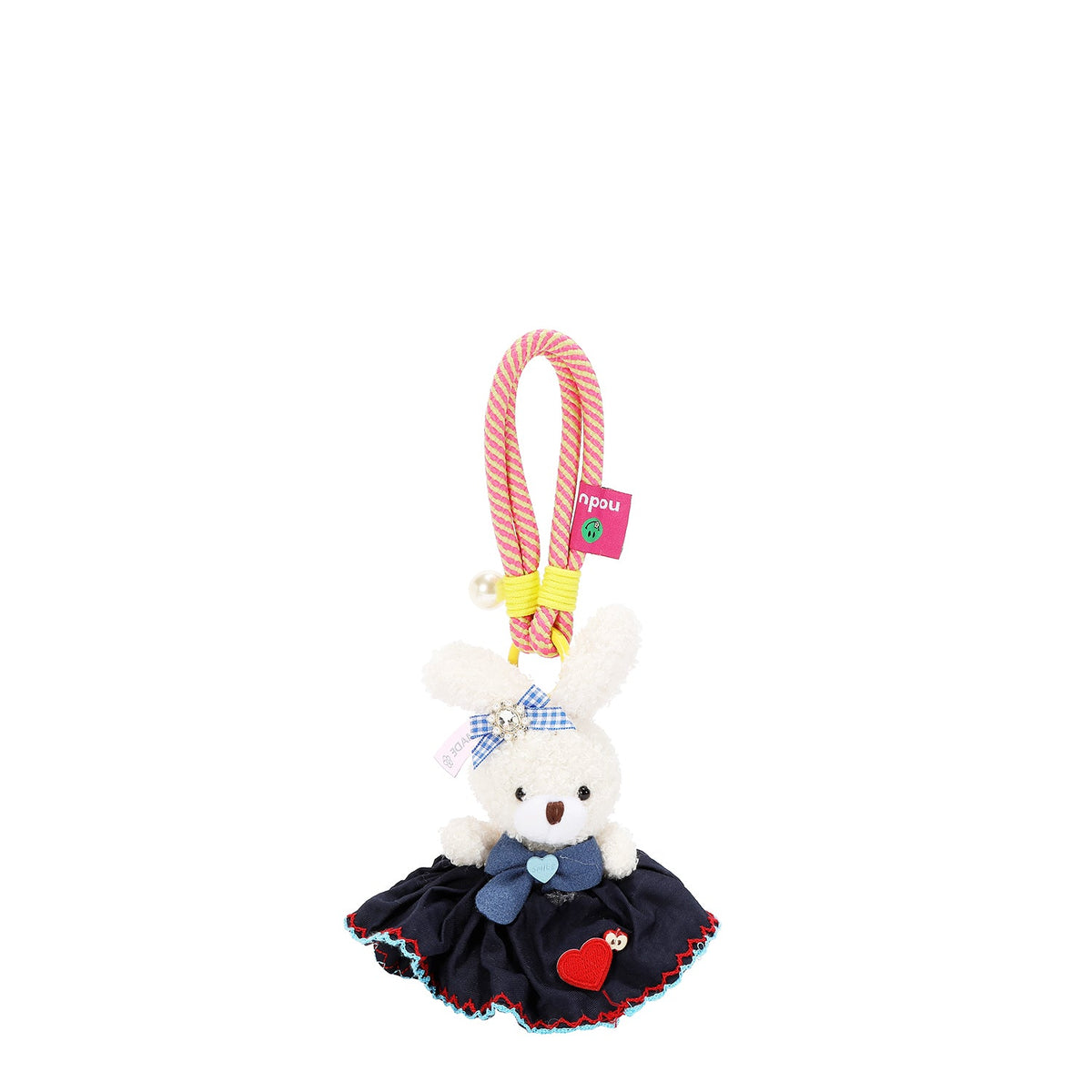 CHARM VESTIDO NEGRO "CONEJO NEYO"