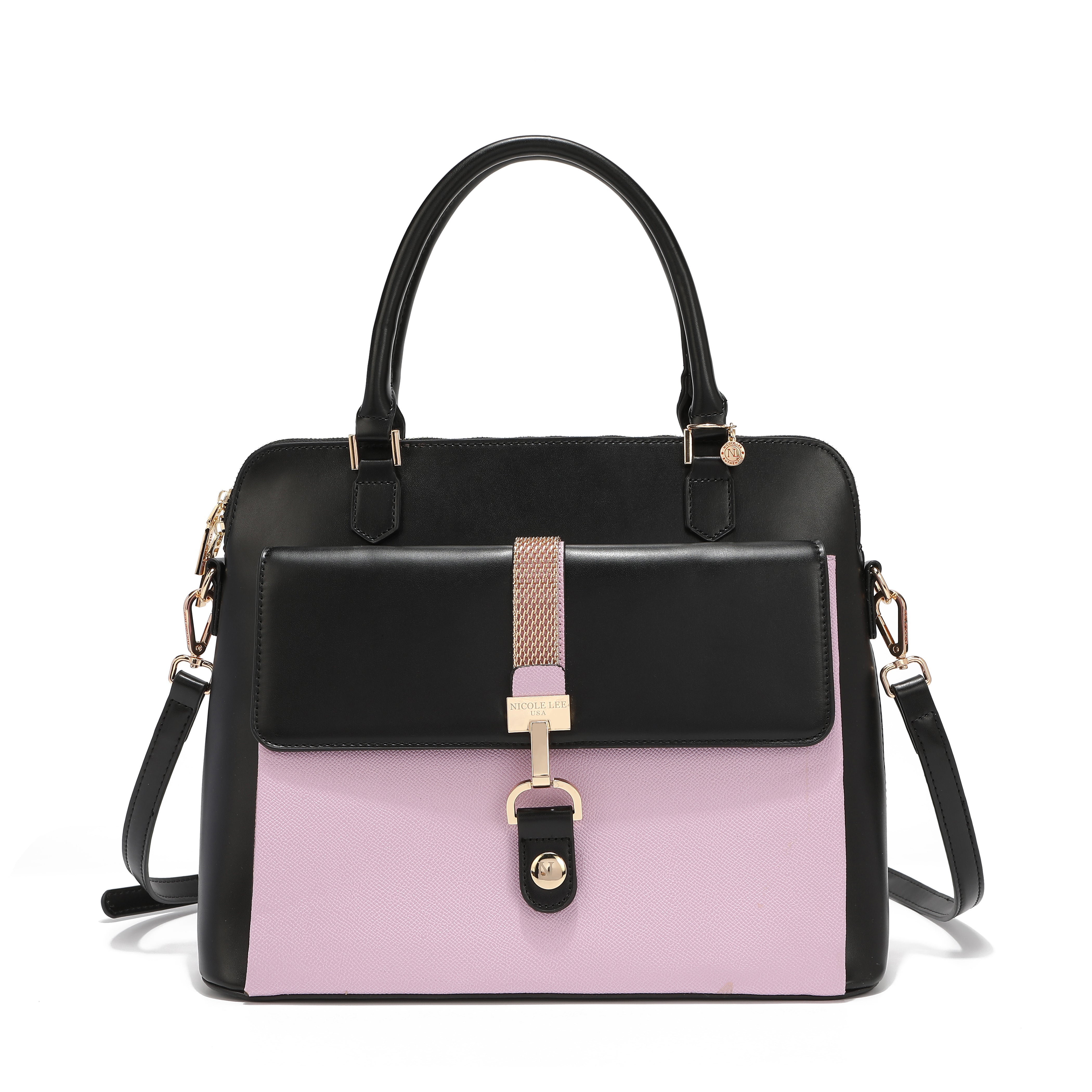 BOLSO SATCHEL DE FORMA ABOVEDADA PETRA