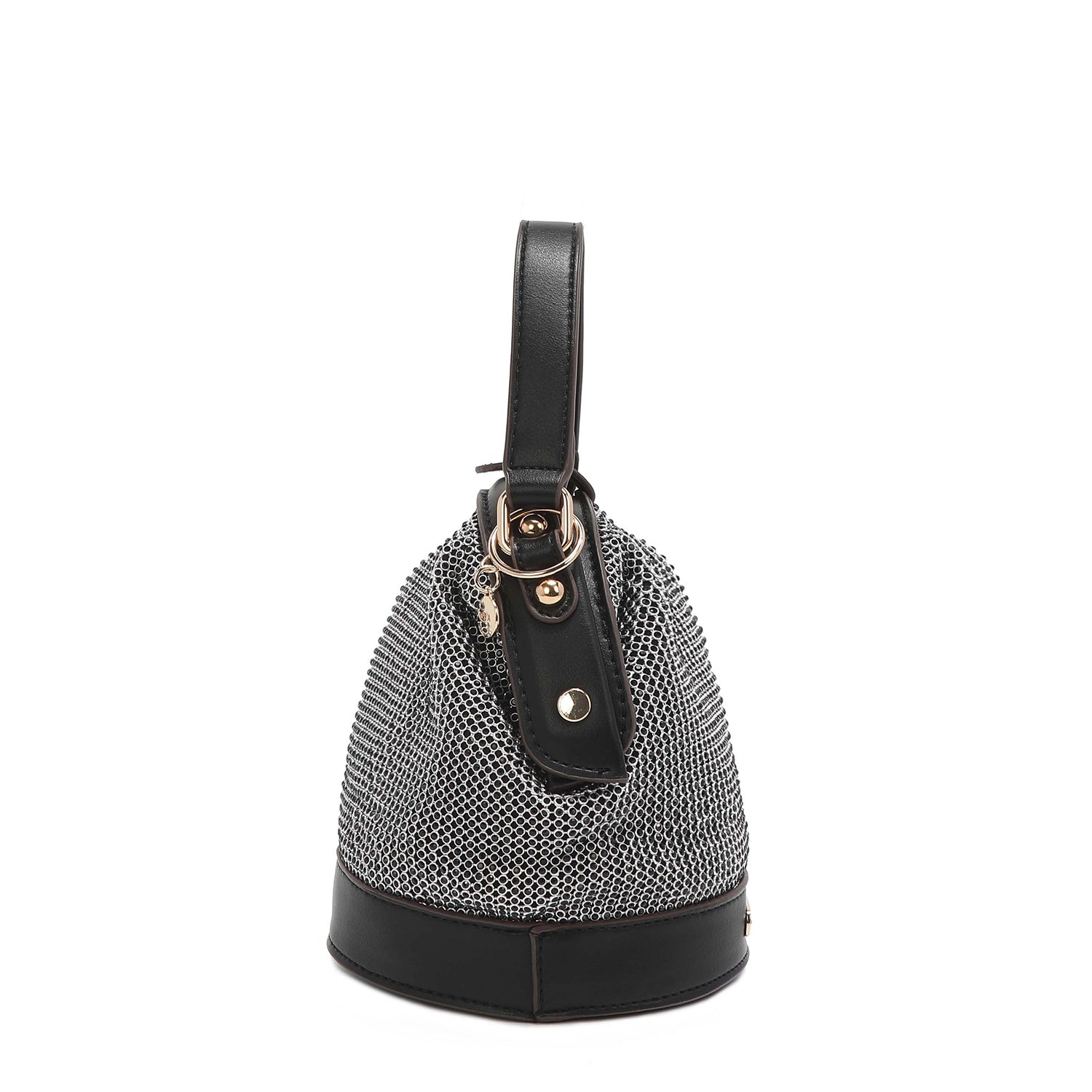 Bandolera with rhinestones "Bianca"