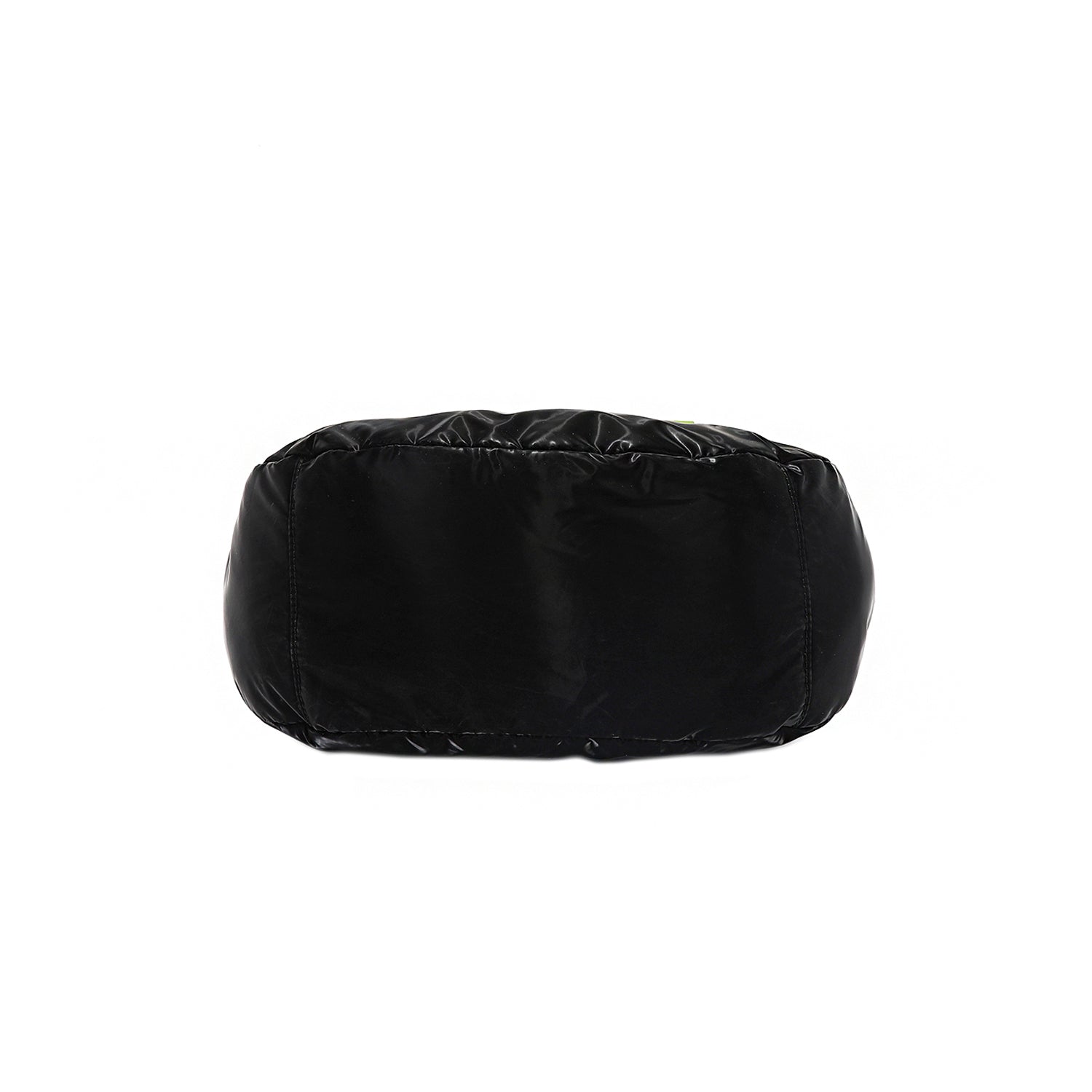 GROSSE GEPOLSTERTE UMHÄNGETASCHE (SCHWARZ)