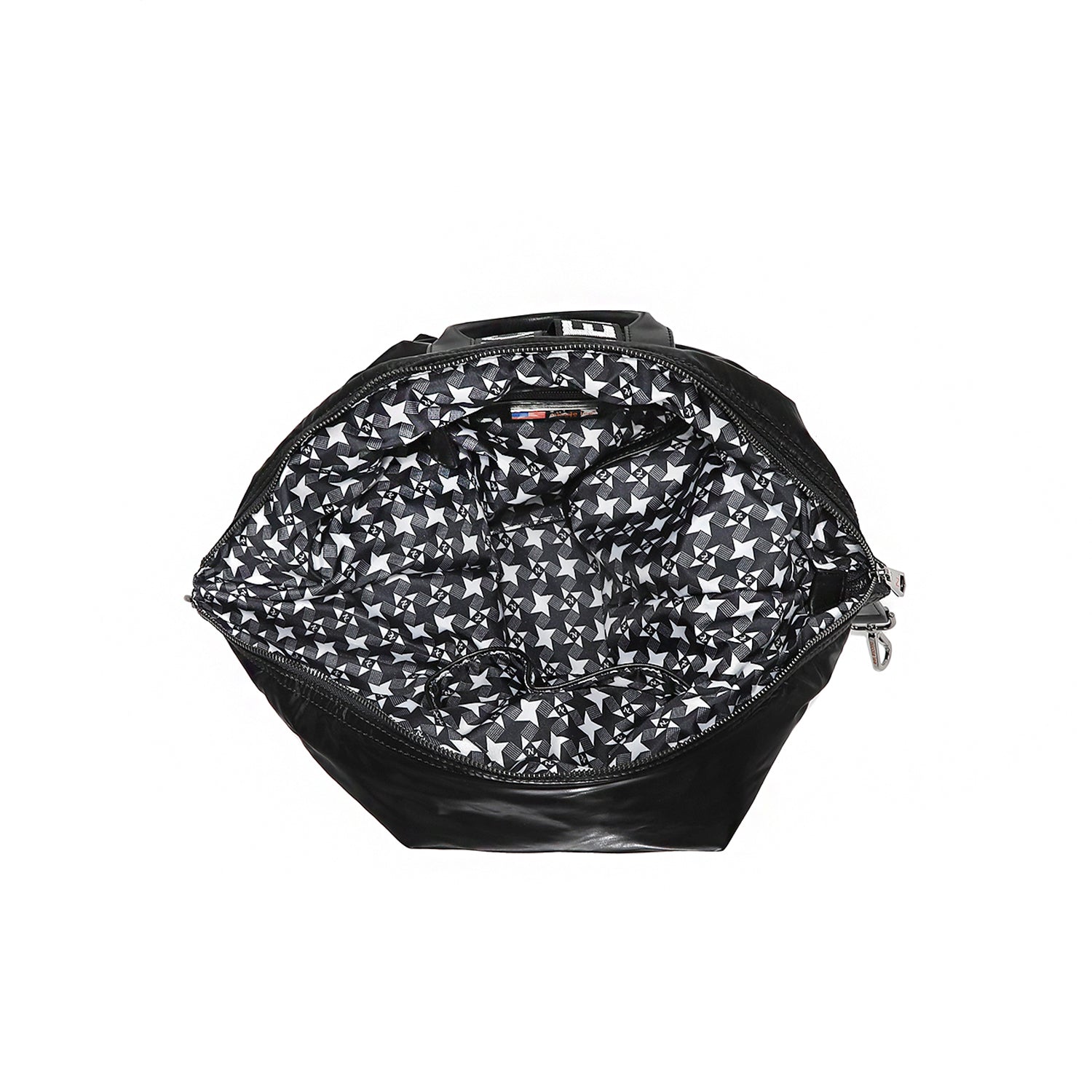 MOCHILA GRANDE ACOLCHOADA (PRETA)