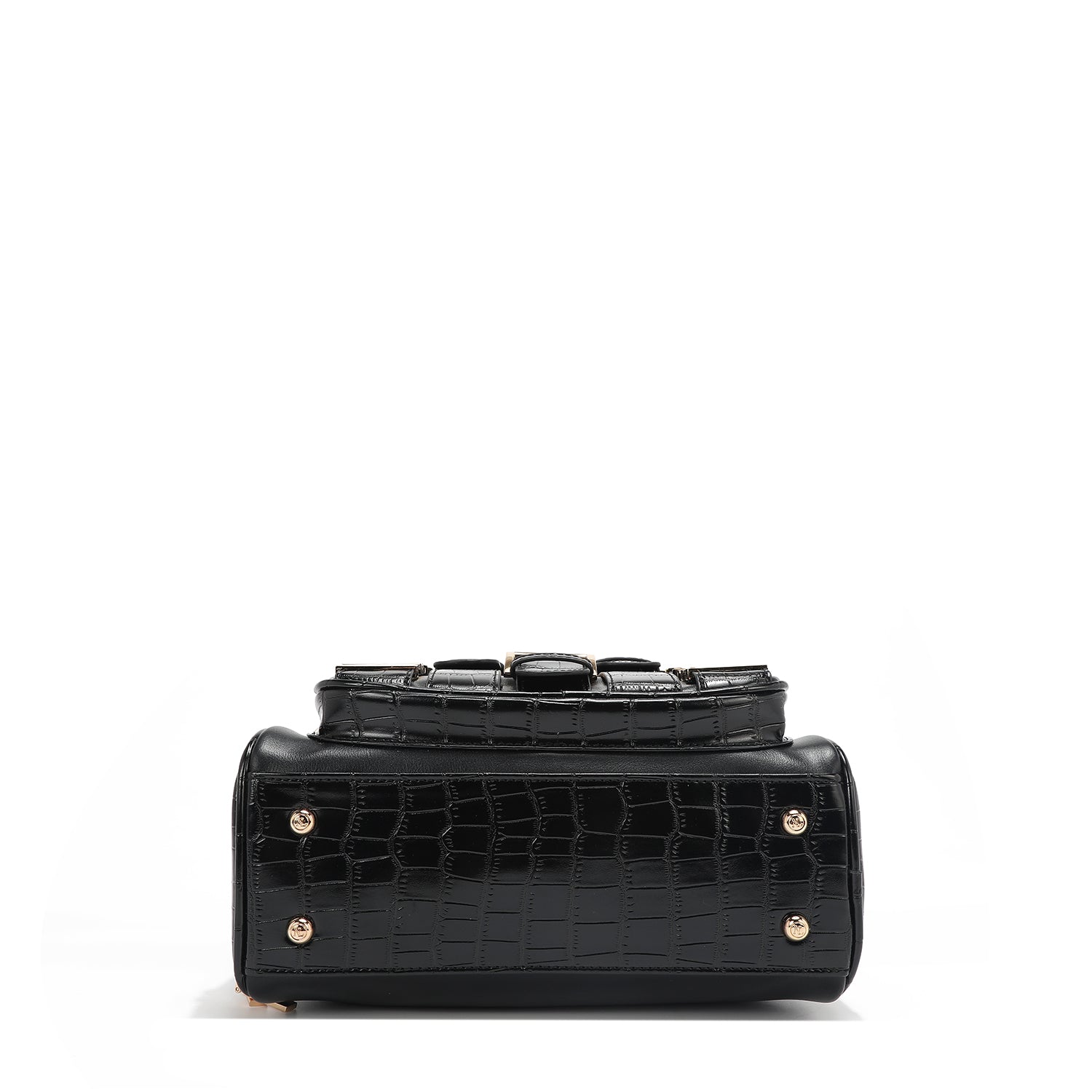 Calista -Handtasche mit oberem Griff (schwarz)