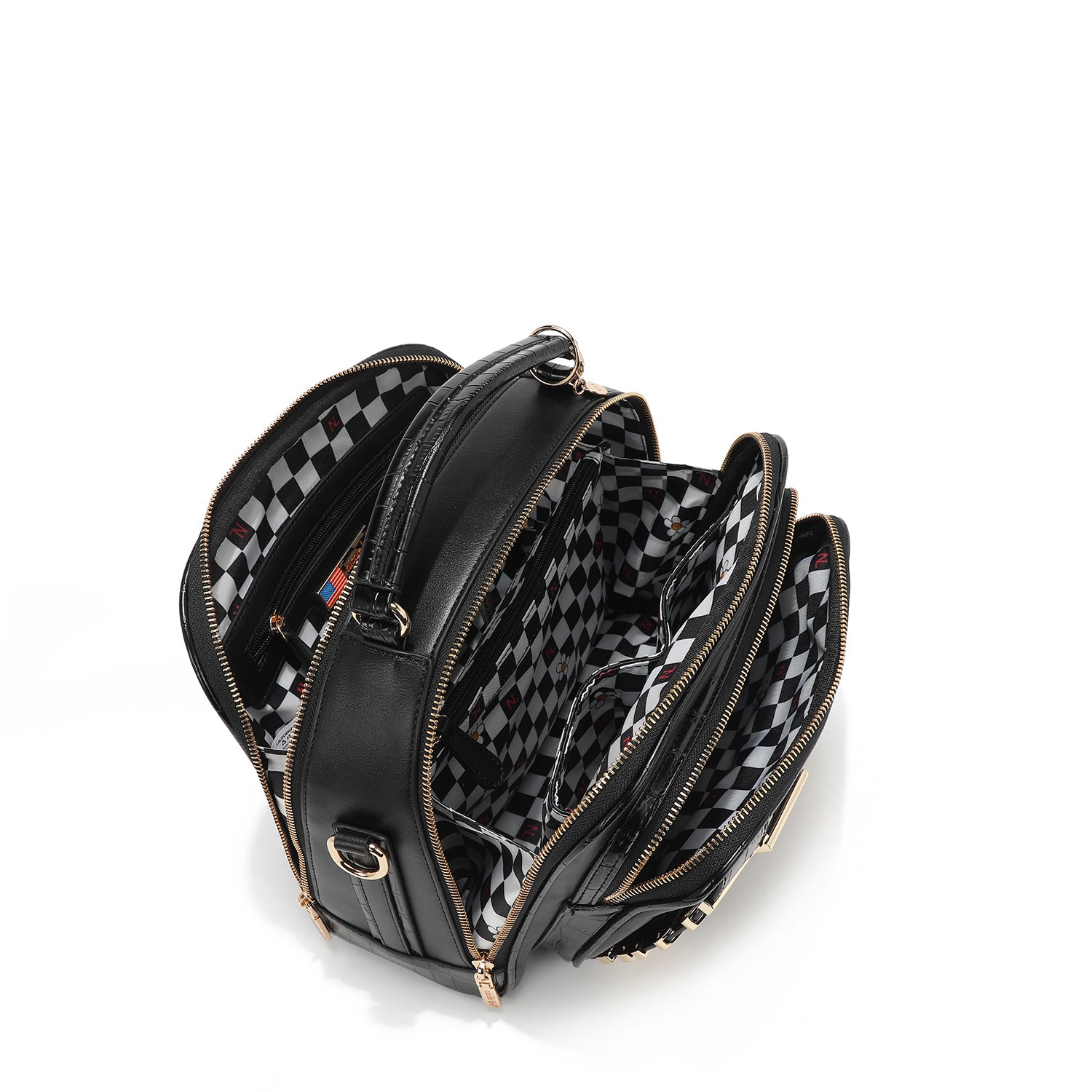 Calista -Handtasche mit oberem Griff (Silber)