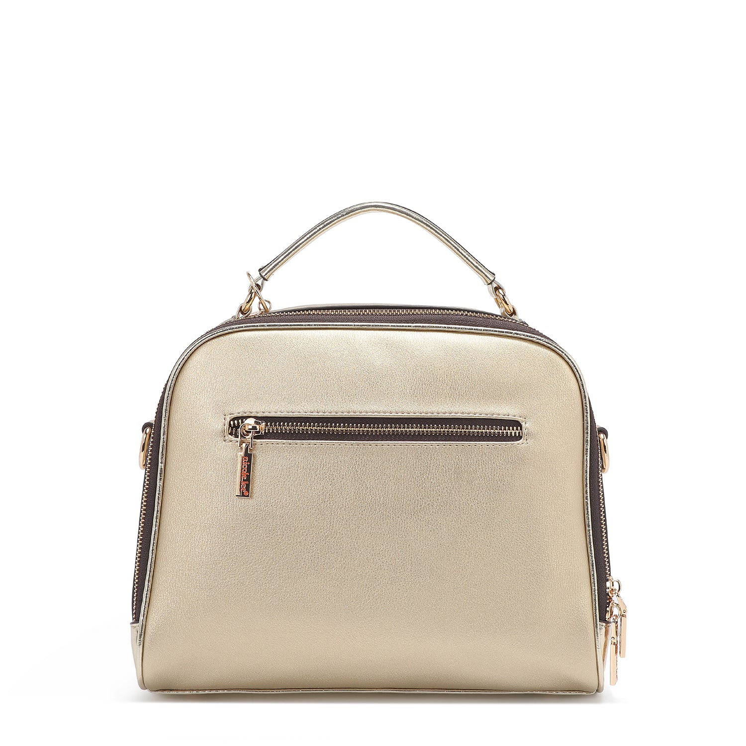 CALISTA BOLSO DE MANO CON ASA SUPERIOR (DORADO)