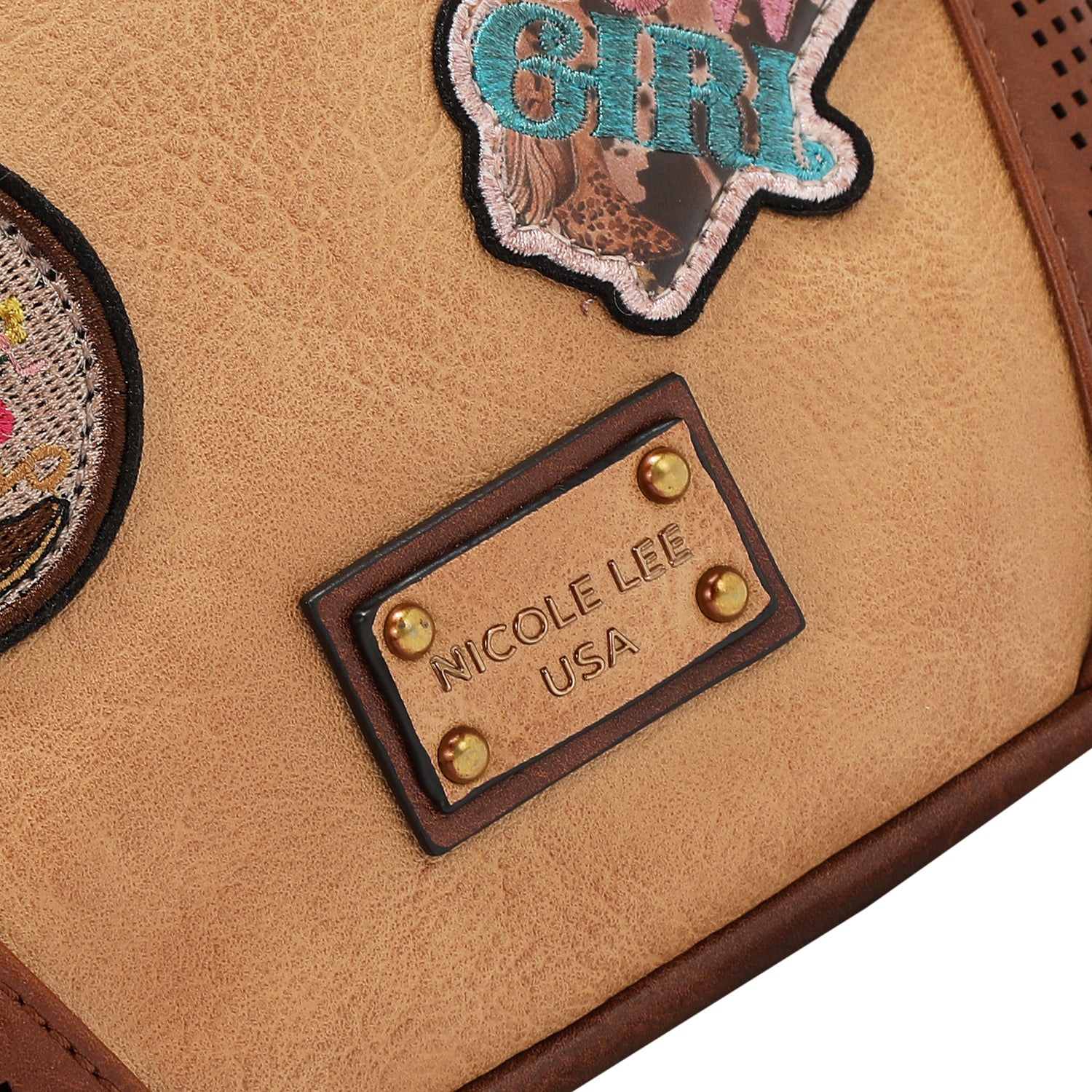 BANDOELRA VINTAGE CON PARCHE (MARRON)