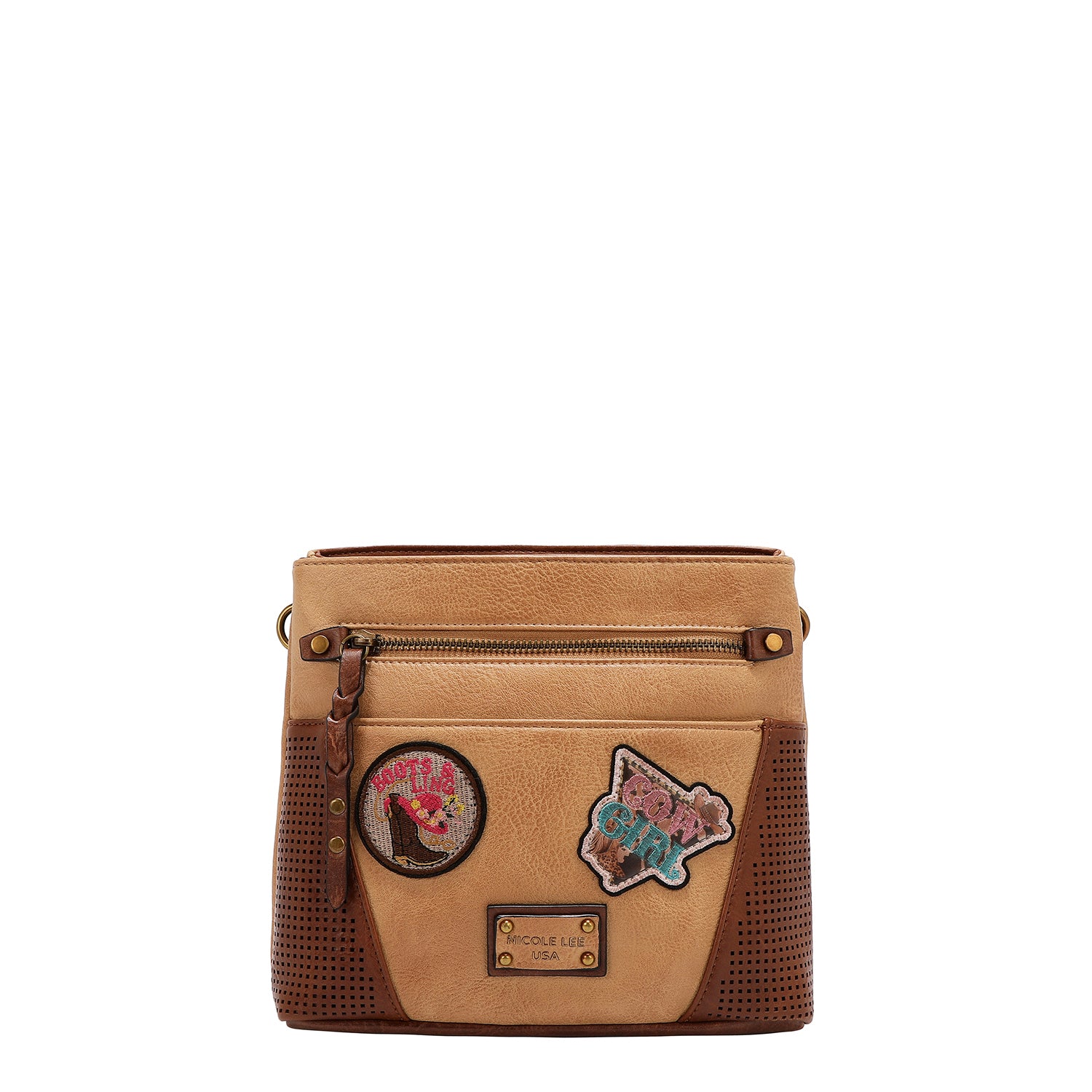 BANDOELRA VINTAGE CON PARCHE (MARRON)