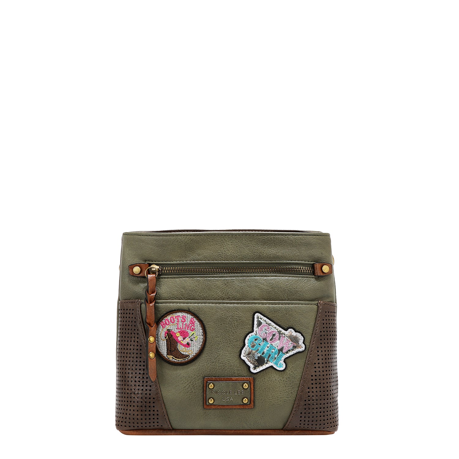 BANDOELRA VINTAGE CON PARCHE (OLIVA)