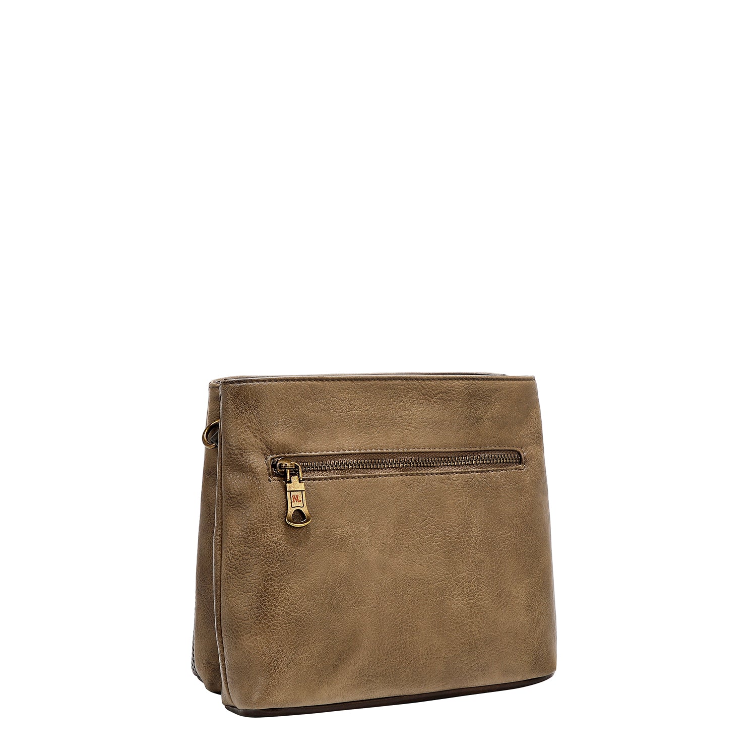 BANDOELRA VINTAGE CON PARCHE (TAUPE)