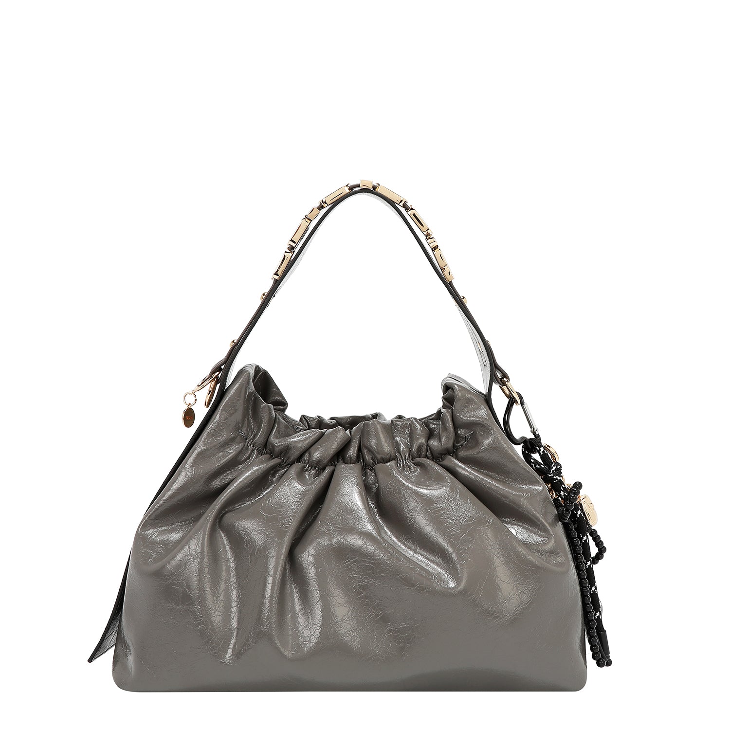 BOLSO DE ASA SUPERIOR SHIMMER LUXX (GRIS)