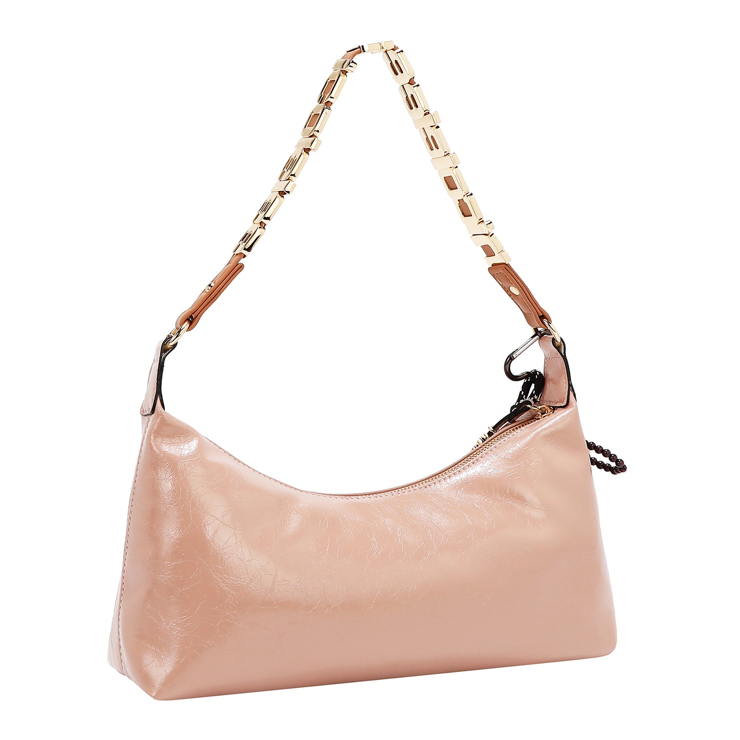 BOLSO DE HOMBRO LUXE SHIMMER (ROSA)