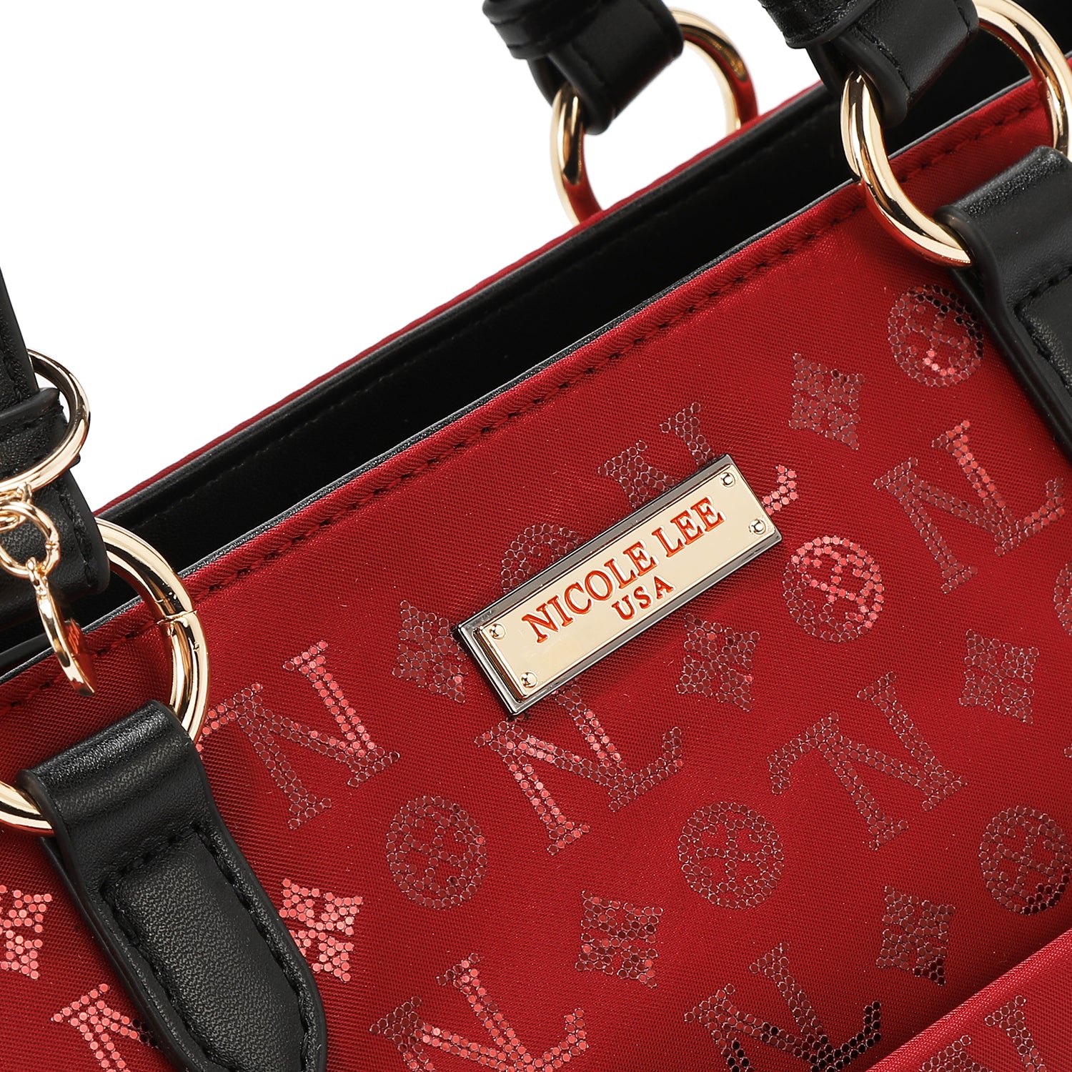 MONOGRAM HANDBAG (RED)