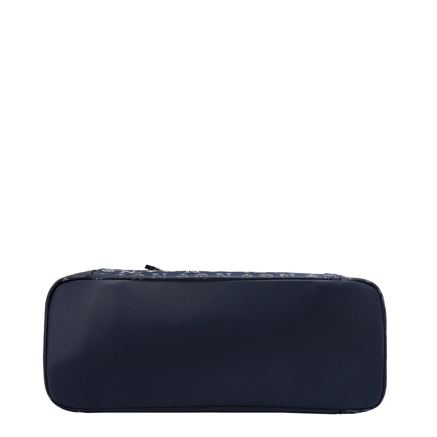 BORSA A BORSA CON LOGO MONOGRAMMA (BLU)