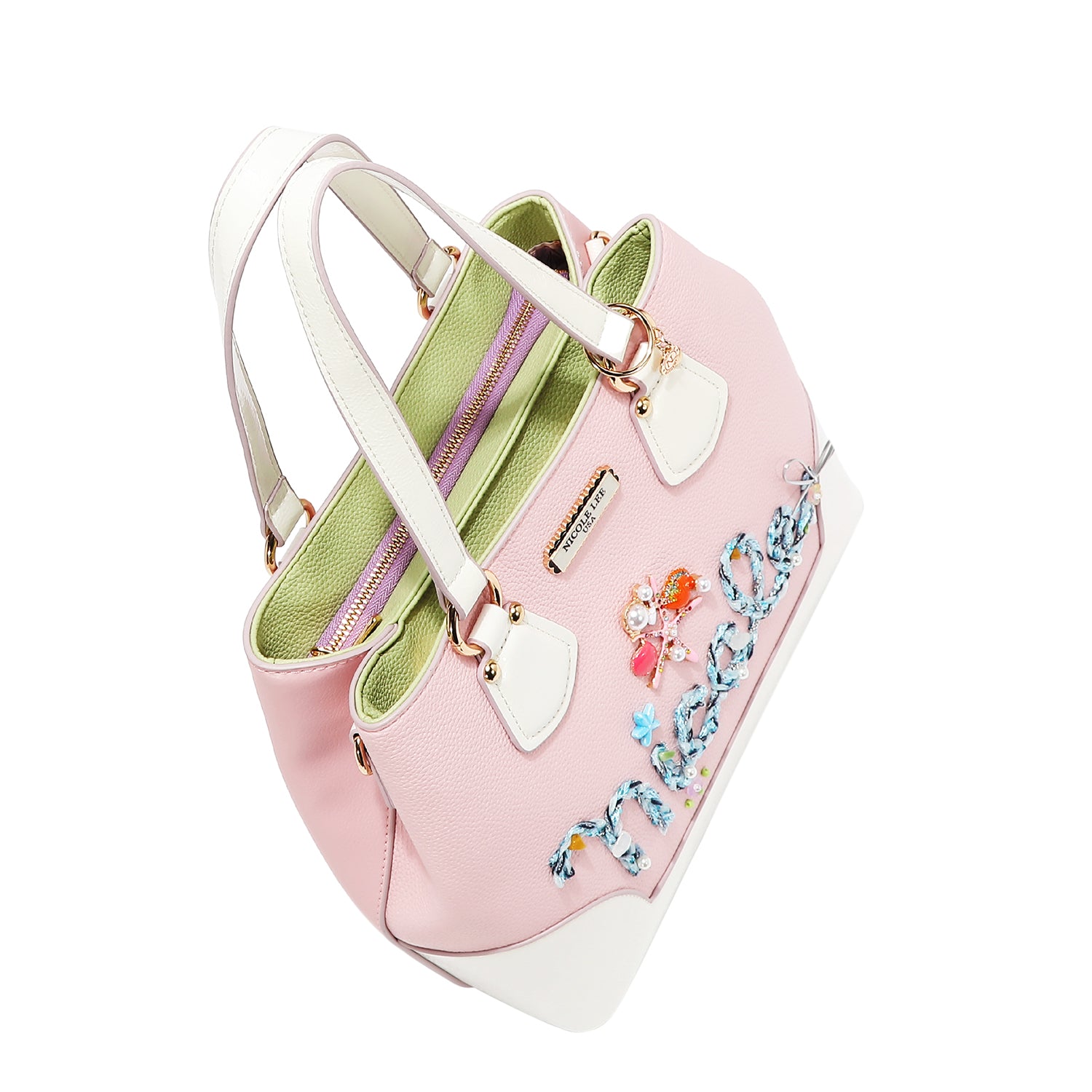 SACOLA NICOLE OCEAN (ROSA)