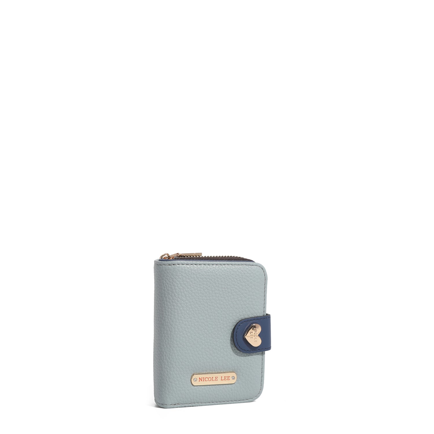 Kleines blaues Portfolio