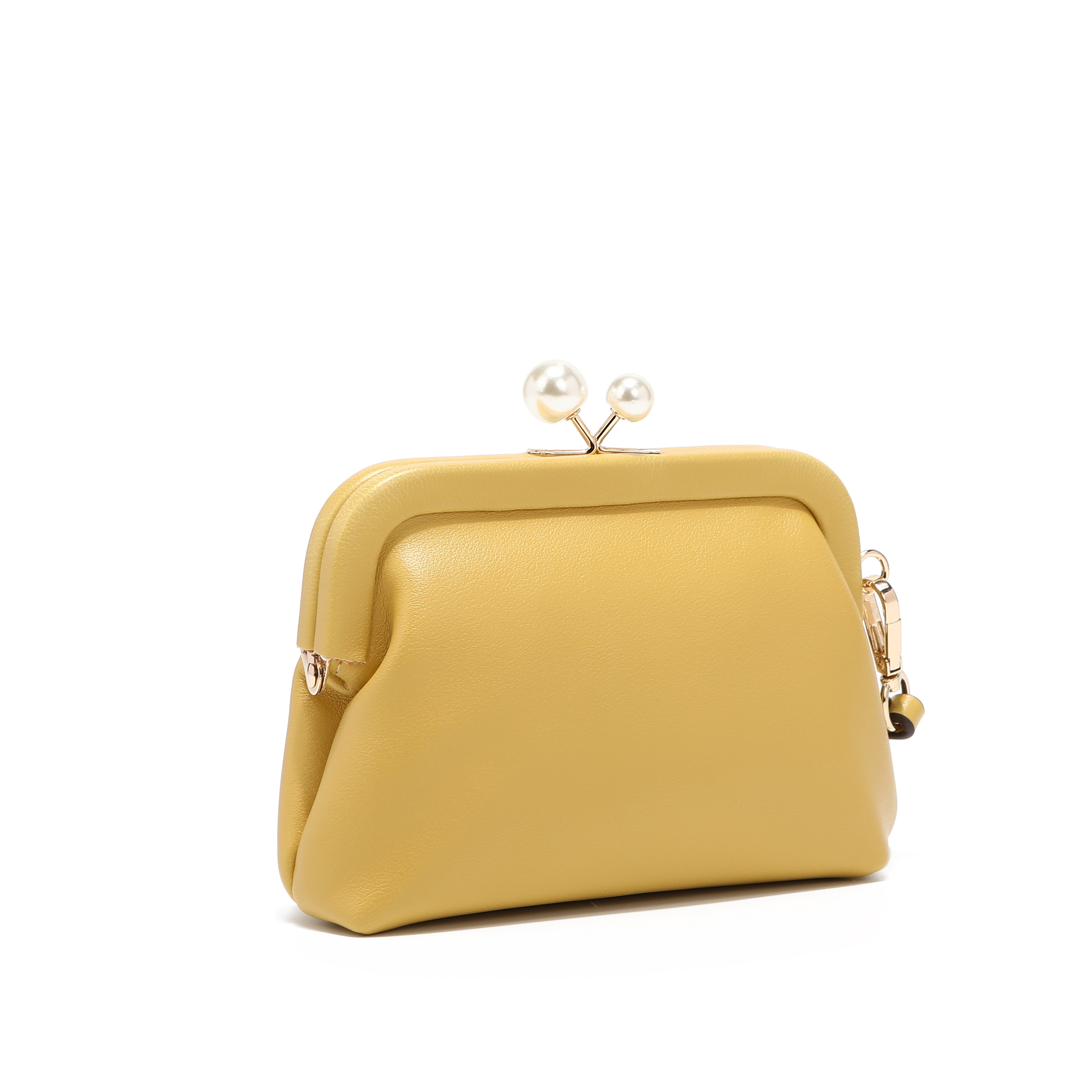 MONEDERO CHELSEA PEARL (AMARILLO)