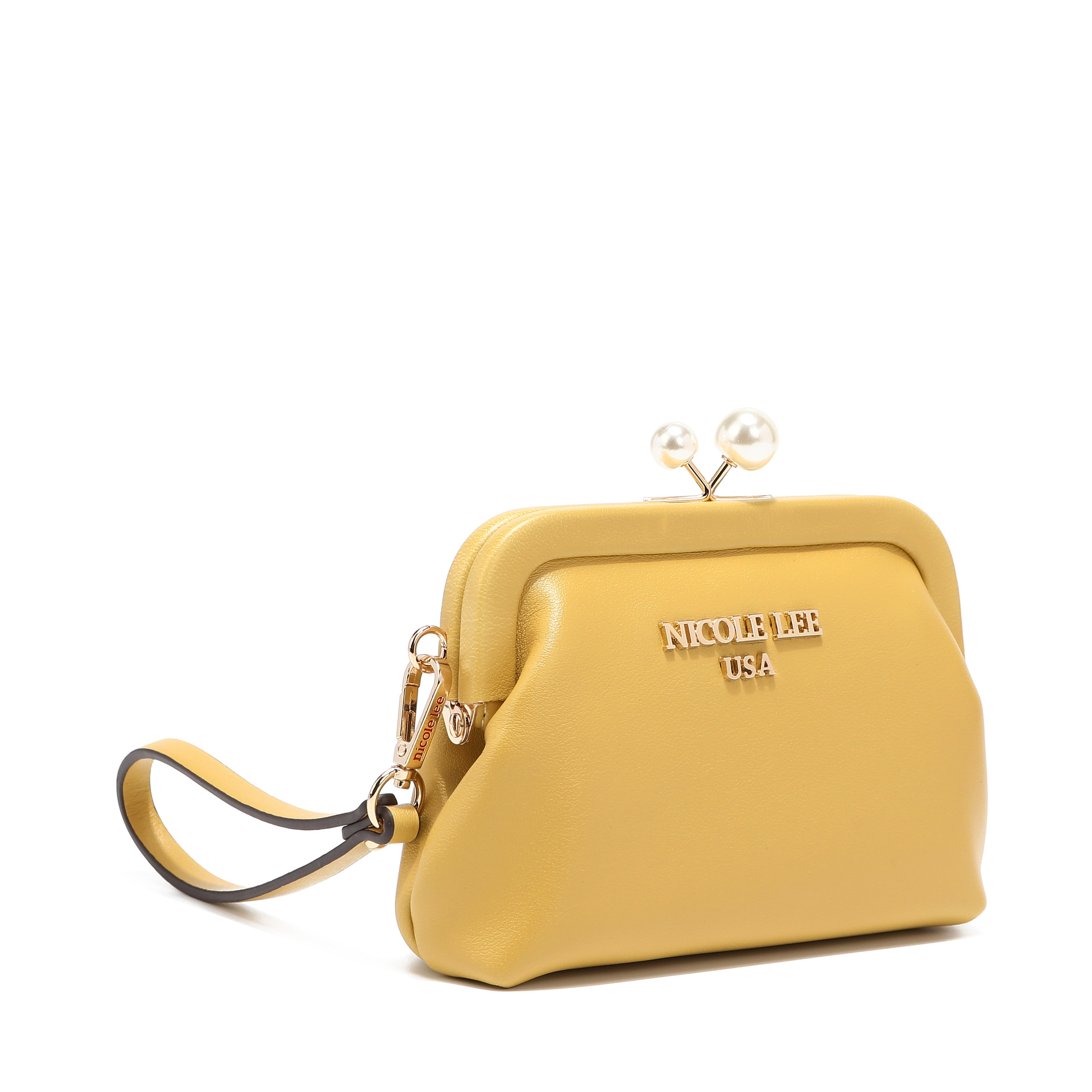 MONEDERO CHELSEA PEARL (AMARILLO)