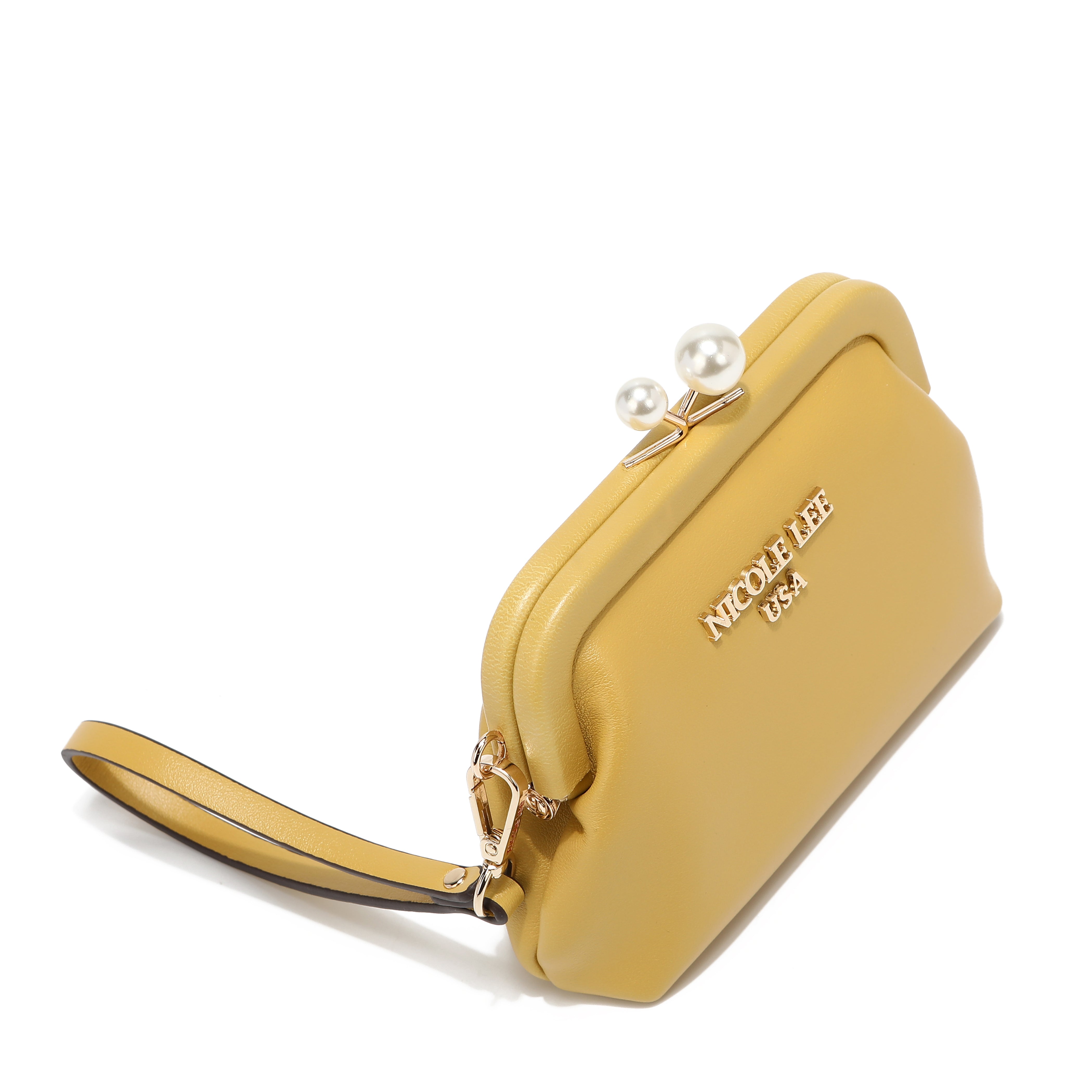 MONEDERO CHELSEA PEARL (AMARILLO)