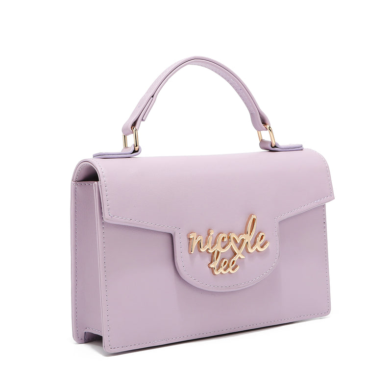 REMI LAVENDER CROSSBODY BRIEFTASCHE