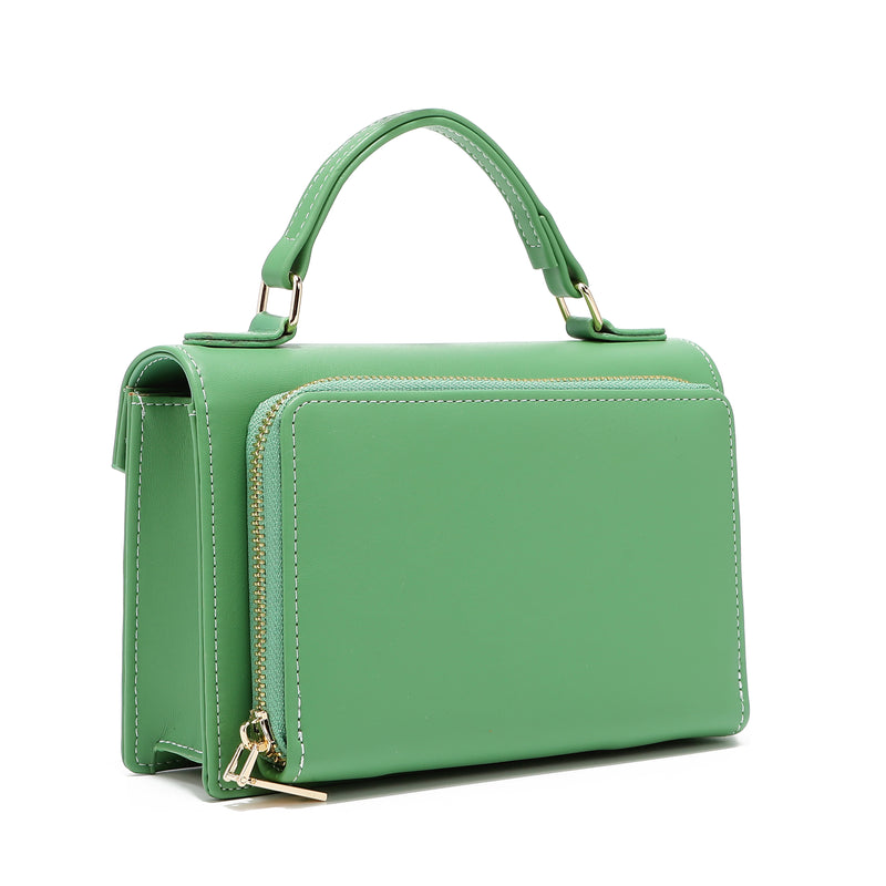 CARTERA BANDOLERA REMI VERDE MENTA