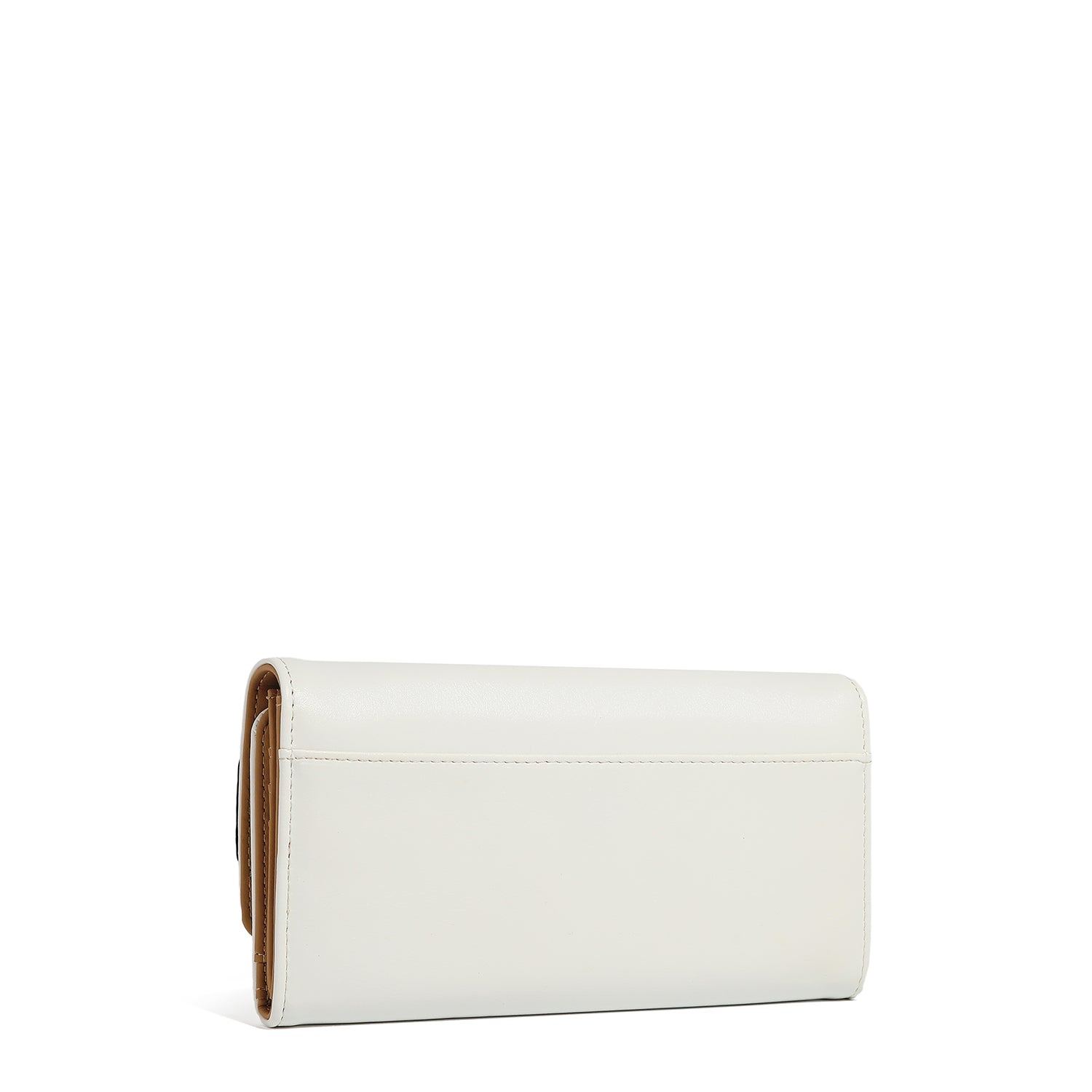 Calista wallet with lid (white)