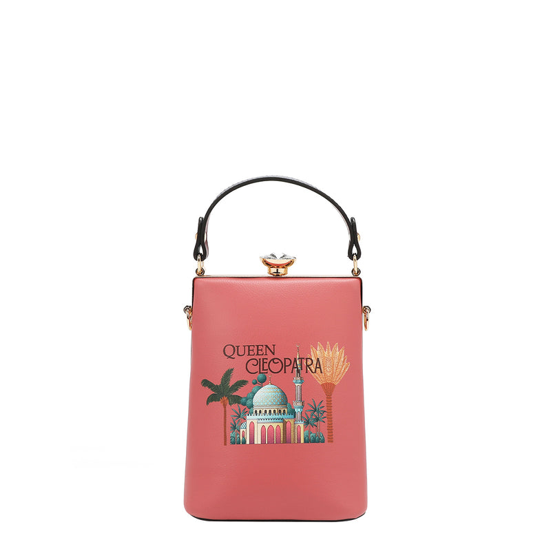 BORSA CON PICCOLO DIAMANTE (QUEEN CLEOPATRA) – Nicole Lee