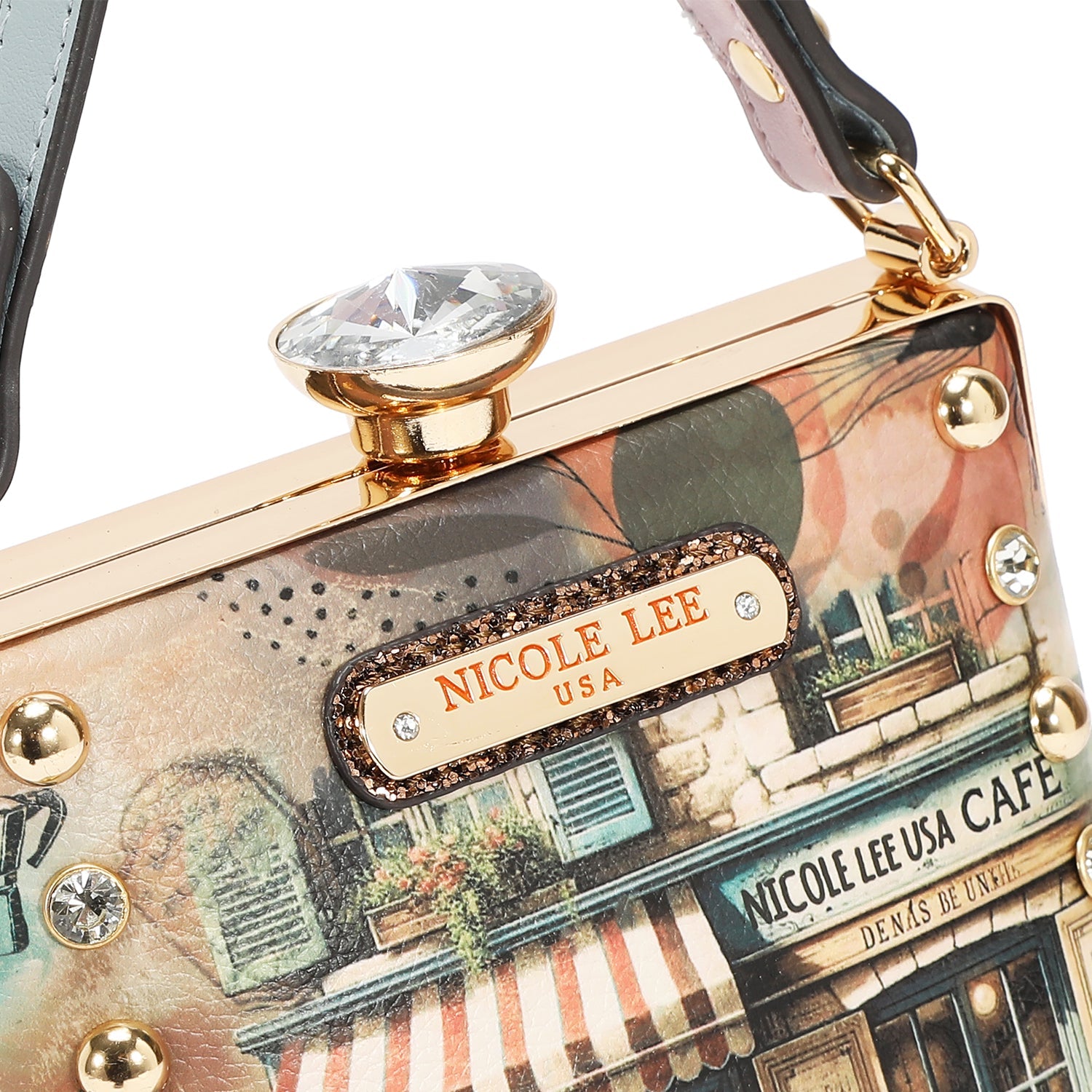 TASCHE MIT KLEINEN DIAMANTEN (<tc>VIRTUAL FRIEND</tc>)