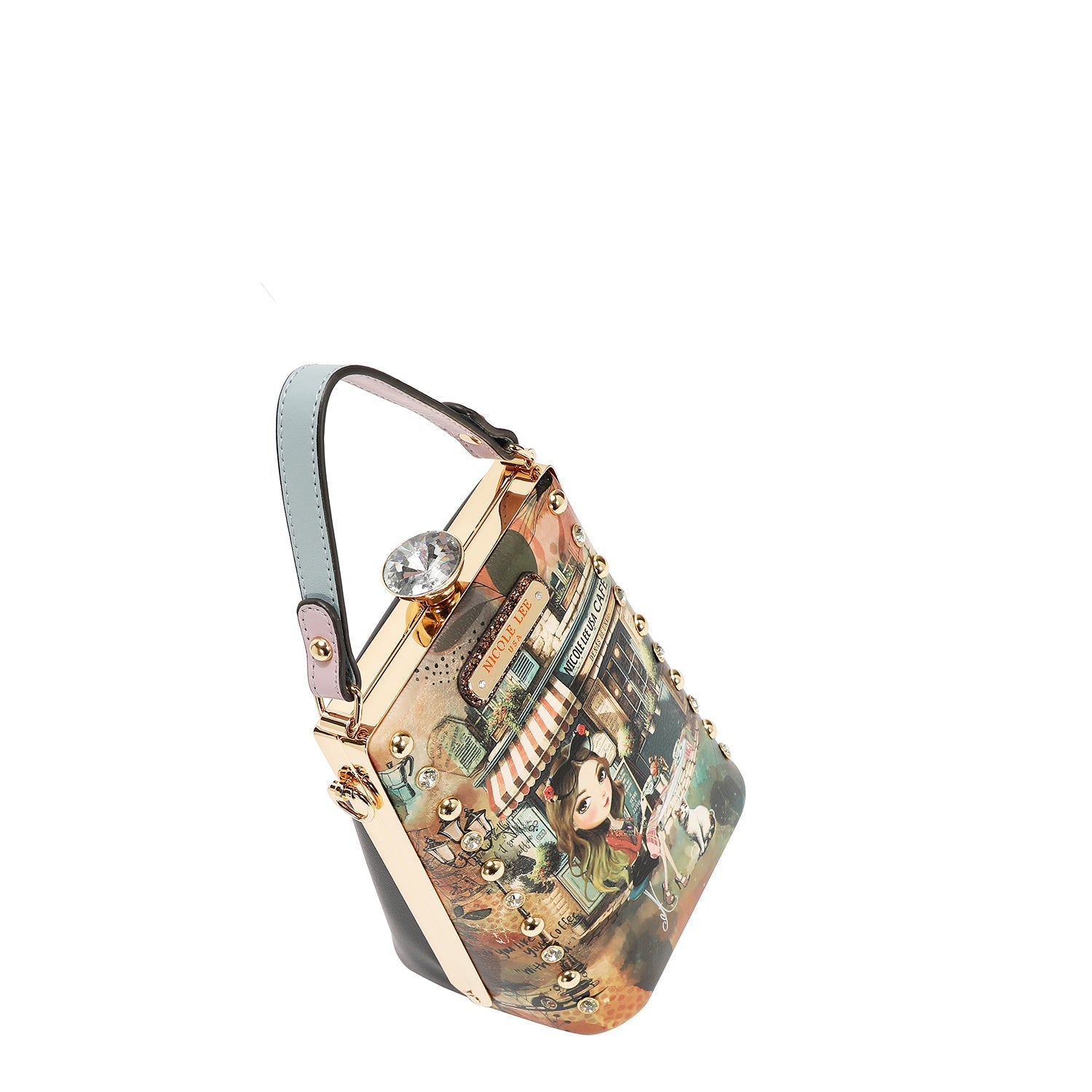 TASCHE MIT KLEINEN DIAMANTEN (<tc>VIRTUAL FRIEND</tc>)
