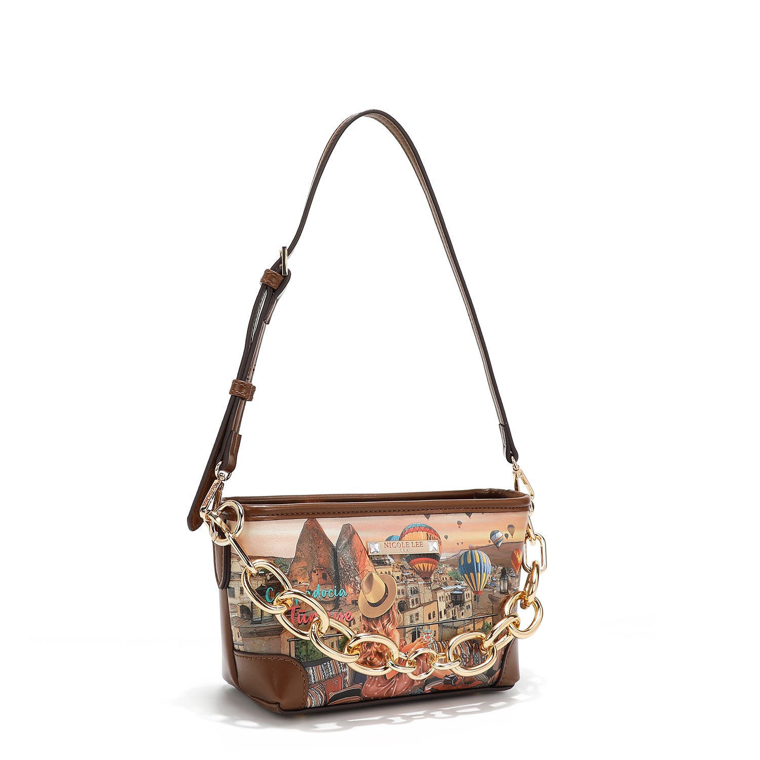 SHOULDER BAG WITH CHAIN ​​ <tc><tc>Heaven on earth</tc></tc>