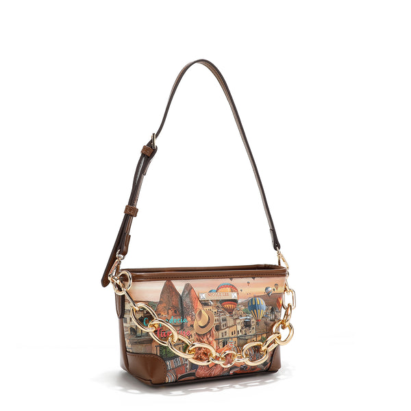 SHOULDER BAG WITH CHAIN ​​<tc>HEAVEN ON EARTH</tc>