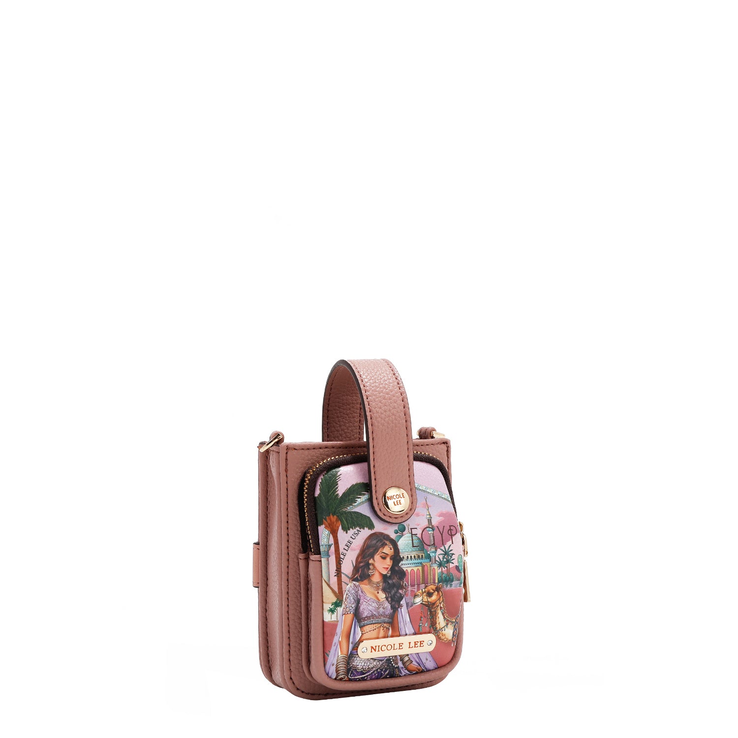CROSSBODY PHONE CASE WITH STRAP (<tc>QUEEN CLEOPATRA</tc>)