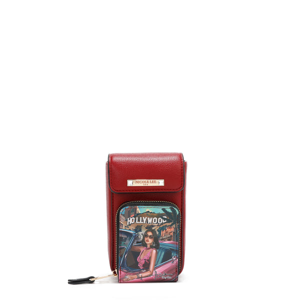 CAPA DE TELEFONE CROSSBODY COM ABA (<tc>HOLLYWOOD DRIVE</tc> )