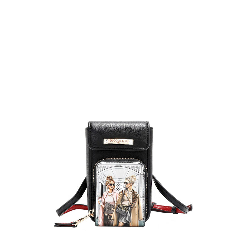 CROSSBODY-TELEFONHÜLLE MIT KLAPPE (<tc>LADIES NIGHT OUT</tc>)