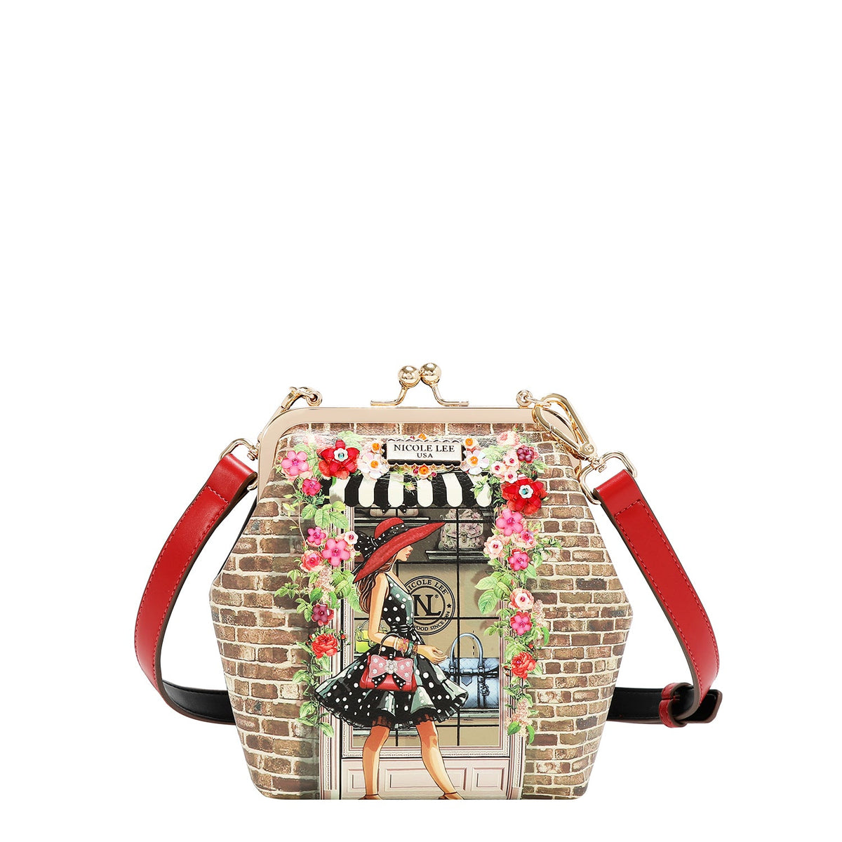 BANDOLERA CON 2 COMPARTIMIENTOS (SUGAR DAY)
