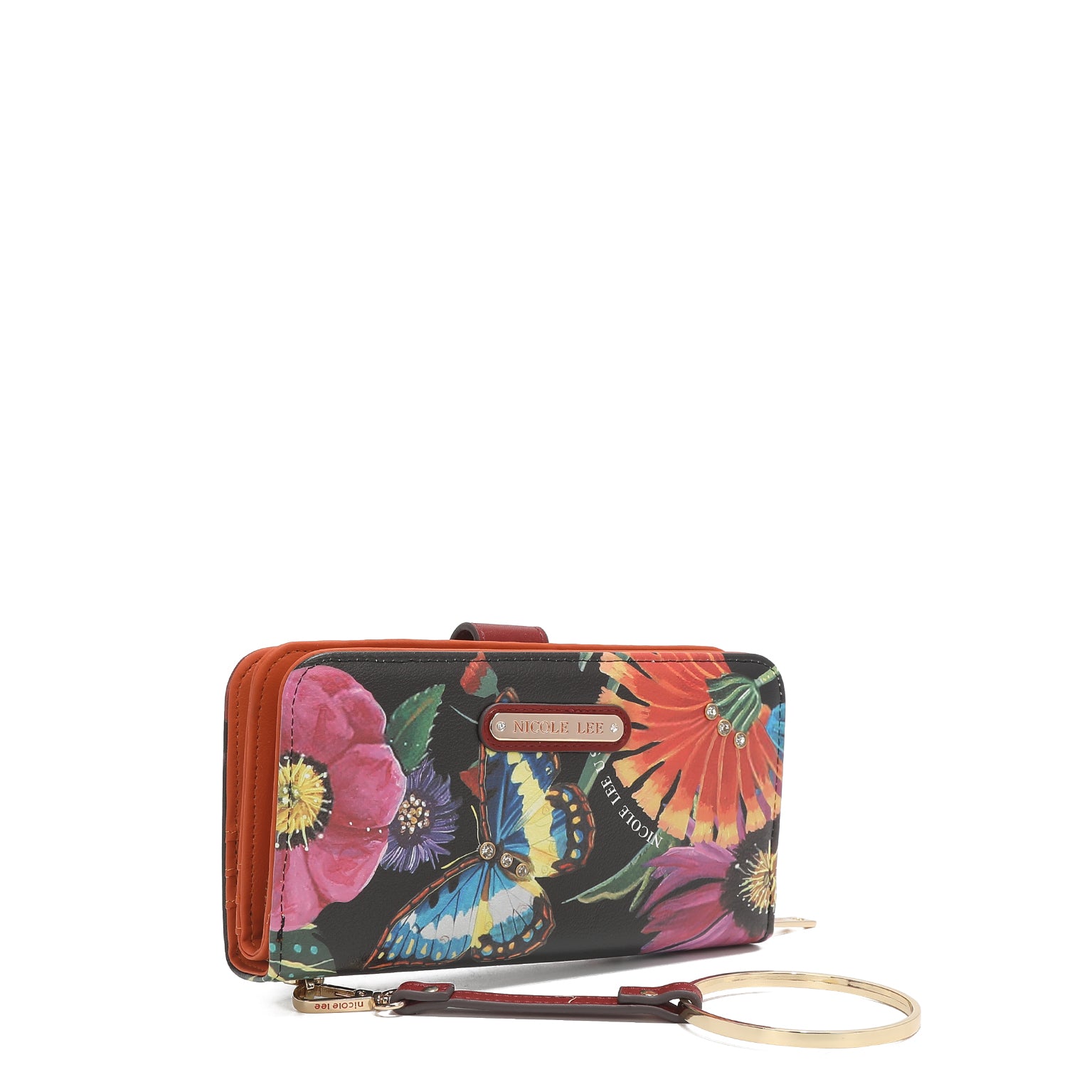 Mode gedrucktes Portfolio mit Reißverschluss