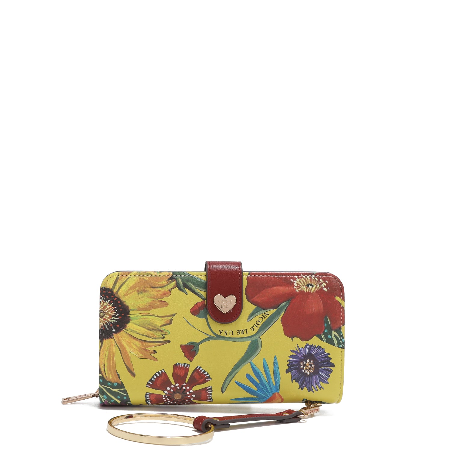 Mode gedrucktes Portfolio mit Reißverschluss