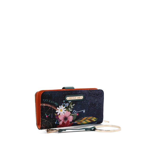 PORTAFOGLIO PIEGHEVOLE CON TRACOLLA NL SIGNATURE (DREAM COMES TRUE)